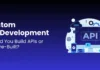 Custom API Development Should You Build APIs or Buy Pre-Built